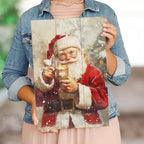 Simply Said, INC Santa Claus Hot Chocolate Rustic Pallets 16 x 10.5 inch Wood Sign, Christmas Winter Decor Art, Made in USA, RUS1567 - Image 3