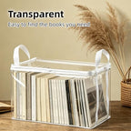 4 Pack Clear Comic Book Storage Containers, White - Image 4