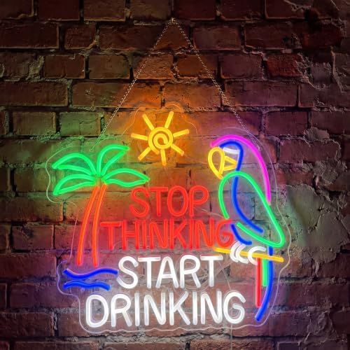 Zhengmy Bar Neon Sign, USB Powered LED Wall Light for Home Bar Decor - Image 6