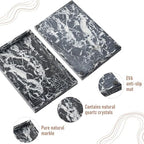 Marble Bathroom Tray,Pure Natural Vanity Tray - Image 4