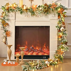 Waipfaru Fall Decor, 6 Ft Fall Garland for Mantle - Image 5