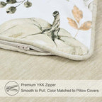 Fall Pumpkin Pillow Covers Set of 2,20x20 Inch,Beige - Image 6