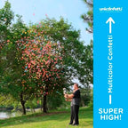 JAPJA Biodegradable Confetti Streamer Cannons, Multicolor, 16in, 12-Pack - Image 5