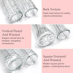 24 Pack Mini Glass Bud Vases, Small Clear Flower Vases Bulk - Image 4