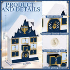 RattanView Plastic Hanukkah House Advent Calendar Countdown Holiday Gift - Image 3