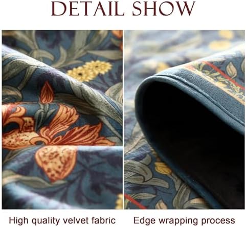 Patdrea Designer Vintage French Velvet Table Runner,12"X87"-Herbert C - Image 5