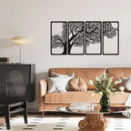 YATEASLU 4 Quls Islamic Wall Art Set - Metal Arabic Calligraphy Decor - Image 4
