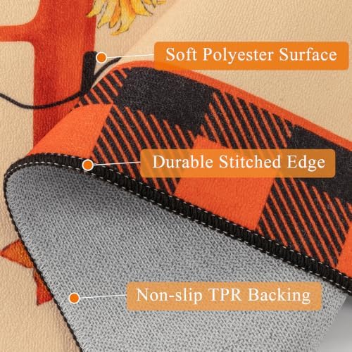 Ileading Fall Door Mat 32"x48", Non Slip Welcome Doormats for Front Door - Image 2