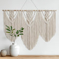 oiikain Large Macrame Wall Hanging, Boho Tapestry Wall Decor, 43 x 32 Inch by Unknown