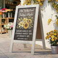 TEAKMAMA A Frame Chalkboard Signs 40"x20", Large Freestanding Chalk Board by TEAKMAMA