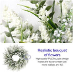 26'' Large Lavender & Eucalyptus Wreath for Front Door - Image 3