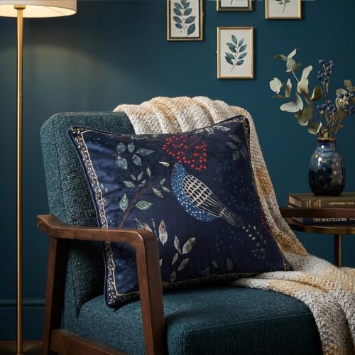 patdrea French Velvet Throw Pillow Cover,Set of 2,18"x18"-Doodle A - Image 2