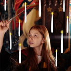 LUSHARBOR Floating Candles with Wand, Halloween Magic Flameless Candles - Image 5