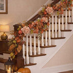 Thiccywoov 5ft Fall Garland Autumn Artificial Hydrangea Decor for Mantel - Image 4