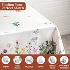 Maison d' Hermine Table Cloth Square Table Reusable 100% Cotton 54"x54" - Image 4