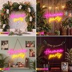 Zhengmy Havana Party Neon Sign for Wall Decor Tropical Night LED Neon Light - Image 5
