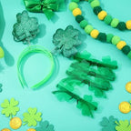 Crowye 100 Pcs St. Patrick's Day Accessories Bulk (Four Leaf Clover) - Image 6