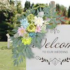 Artificial Flower Wedding Arch Decorations, Arch Faux Flowers Greenery for Wedding Decor, Reception Backdrop Decoration, Bridal Shower, Baby Shower (Green) - Image 4