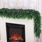 Hananona 6 FT Christmas Garland, Real Touch Cedar Garlands, 1 Pcs - Image 4