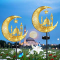 Lewondr 2Pcs Ramadan Solar Lights, Ramadan Decorations Outdoor by Lewondr