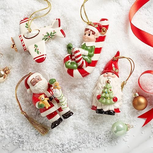 Lenox 894901 Christmas Tree Ornament Gnome - Image 2