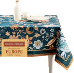 Maison d' Hermine Table Cloth Rectangle Table Reusable 100% Cotton 70"x90" by MaisondHermine