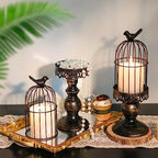 Birdcage Candle Holder, Vintage Candle Stick Holders, Wedding Candle Centerpieces for Tables, Iron Candlestick Holder Home Decor - Image 2