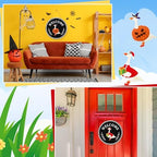 16 Pcs Interchangeable Helloween Welcome Sign, 12 Inch,Black - Image 7