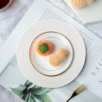 Round Woven Placemats Set of 8 with Holder Heat Resistant Placemats 13.5 Inches Farmhouse Cotton Rope Place Mats for Dining Tables Trivets for Hot Dishes, White - Image 7