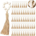 Maxcheck 60 Pcs Wooden Napkin Rings for Table Decor,Rustic by Maxcheck