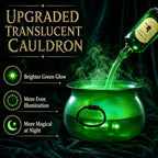 Translucent Witch Cauldron Magic Floating Potion Bottles & Mist Maker - Image 2