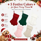 Personalized Dog Christmas Stockings - Custom Pet Paw Stocking for Puppy - Image 5