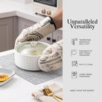 Placemats Set of 12 - Easy Clean Woven Vinyl Placemats for Dining Table, Indoor/Outdoor Place Mats, Washable PVC Table Mats（Gray） - Image 5
