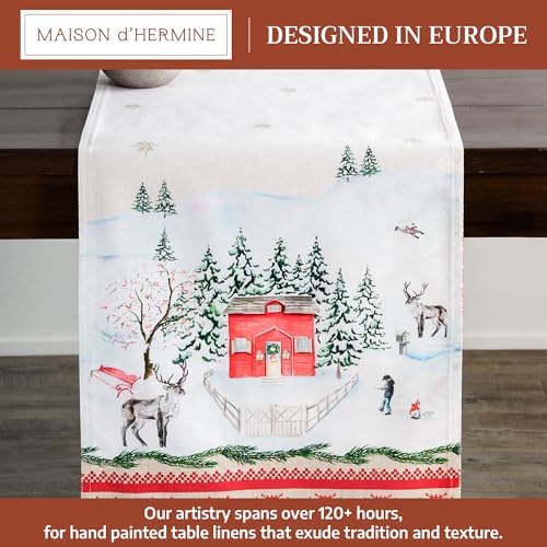 Maison d' Hermine Table Runner 100% Cotton 14.50" x 72" (Double Layer) - Image 2