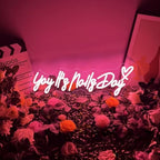 Yay Tt's Nail Day LED Neon Sign Transparent Acrylic Light Decor for Wedding Birthday Party Wall Home Bedroom Room Art Decoration with USB Light Modulator 5V - Image 3