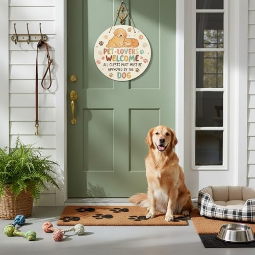 Joyclub Door Sign Blanks 10 Pack 10 Inch DIY Hanging Craft Sign Blanks - Image 3