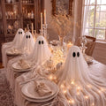 Gilprop 4 Set Halloween Veil Ghost Table Decorations DIY Spooky Ghost Decor by Gilprop
