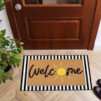 Tinideya 2 Pcs Sunshine Layered Doormat Set for Front Door Decor - Image 5