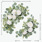 Odouzy Pack of 2 Wedding Arch, Artificial Flowers, Wedding Decor，Flower Garland Be Suited to Banquet, Party, Reception Entrance Welcome Sign and Background Decoration (Starry Sky) - Image 6