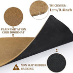 Nuanchu 6 Pcs Blank Coir Doormat Bulk Painting Kit 17x30, Rounded Corners - Image 3
