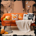 Mindsoft 20 Pcs Holiday Pillow Covers 18 x 18 Summer Pillow Cover 4th of July Fall Pillowcase Decorative Seasonal Cushion Case for Farmhouse Home Sofa(Holiday) - Image 2