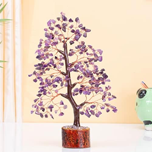 Crocon® Amethyst Crystals Tree, Birthday Gifts for Women & Men, 10-12 inch - Image 3