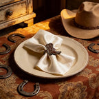 50PCS Western Party Decorations Cowboy Boot Napkin Rings Rustic Farmhouse Western Napkin Holder Metal Tissue Rings Buckles Cowboy Birthday Party Supplies - Image 5