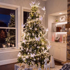 Retisee Crystal Christmas Tree Decor Acrylic Garland, White, Butterfly by Retisee
