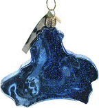 Old World Christmas Hawaiian Islands Glass Blown Ornament for Christmas Tree, Handcrafted Holiday Decoration, Landmarks Collection - Image 2