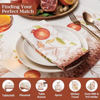 Maison d' Hermine Cloth Napkins Set of 4 Reusable 100% Cotton (20" x 20") - Image 4