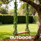 Fake Willow Leaves Vine Twigs,Artificial Willow Leaf,100 Pcs 70.8 in Faux Ivy Greenery Garland Hanging Plants Decoration for Indoor Outdoor Jungle Party Home Room Garden Wedding Wall Decor - Image 4