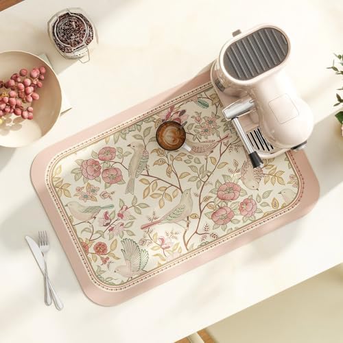 patdrea Designer Vintage French PVC Placemats Set of 6,12"x17"-Kulom A - Image 5