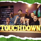 Honoson 9 Pcs Football Party Decorations touchdown LED Lights up Sign - Image 4