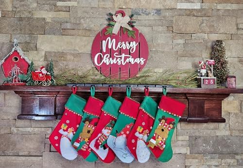 Lulu Decor Black Christmas Stocking Holders for Mantle Set of 5 - Heavy Cast Iron Weighted Strong & Sturdy Low Profile Flat Base Stocking Hooks, Simple Design for Mantle Decor Weighs 2 lbs 10 oz Each - Image 2